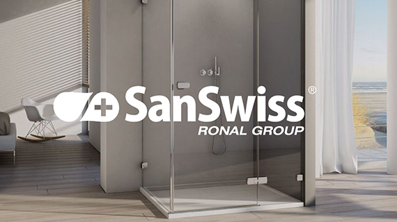 Sanswiss shower enclosures and shower trays